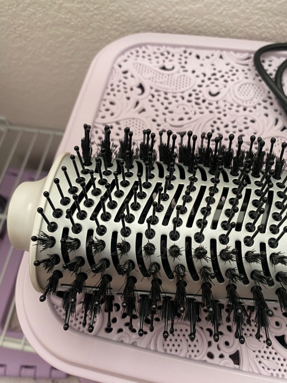 Styling Blow Dryer Brush, Hair Volume Powder, Goody Headwrap and Comb Set - Picture 2 of 16